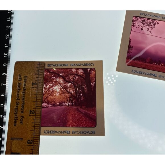 Vtg 1950's Neighborhood & Countryside 1956 Chevy Lot of 4 Ektachrome Slides 2.75 - Picture 5 of 8